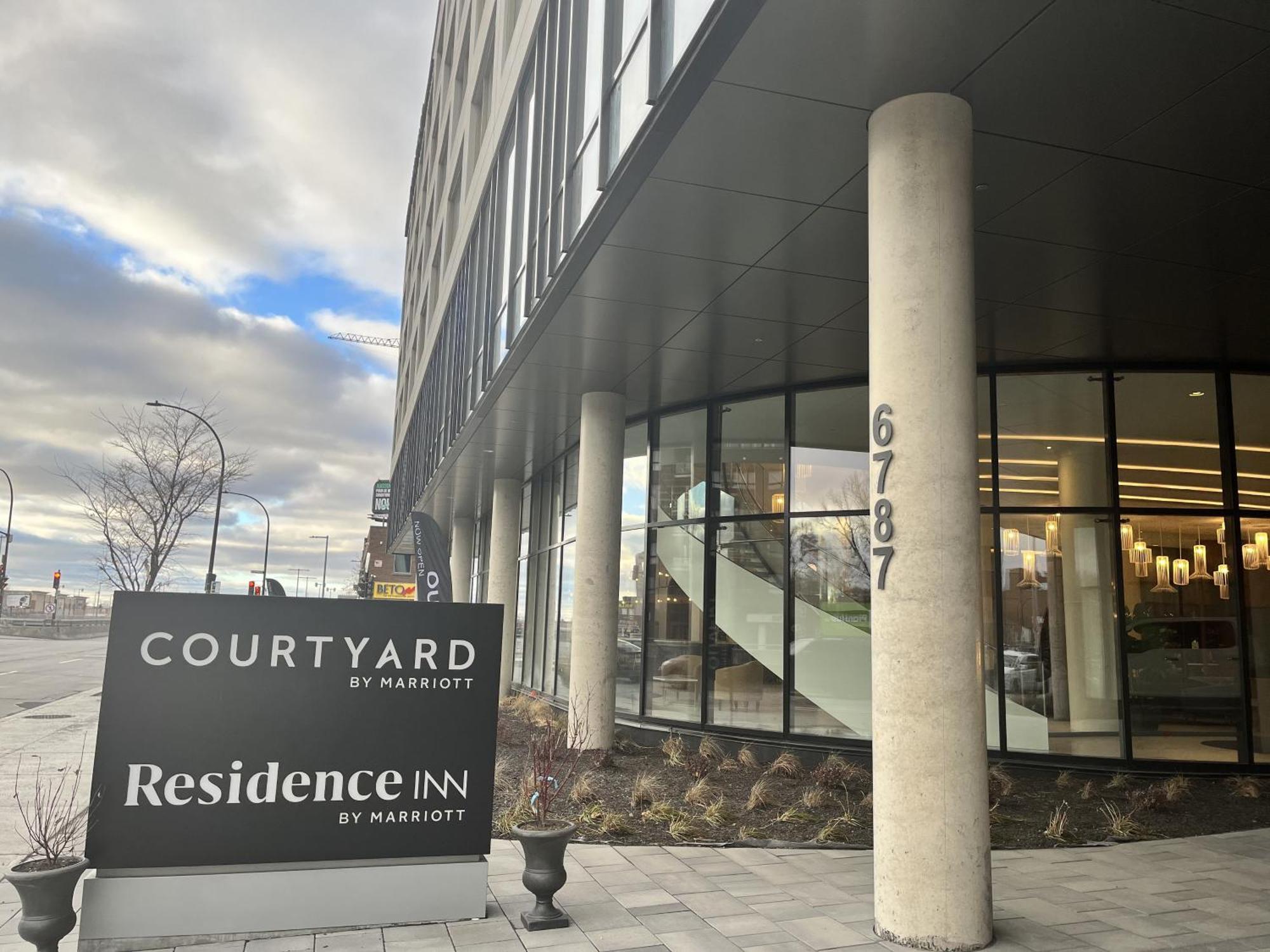 Residence Inn Montreal Midtown Экстерьер фото